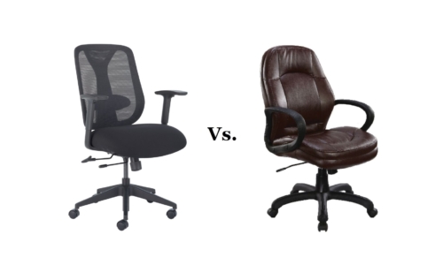 Mesh Office Chairs Vs. Leather Office Chairs: Which is Right for You?