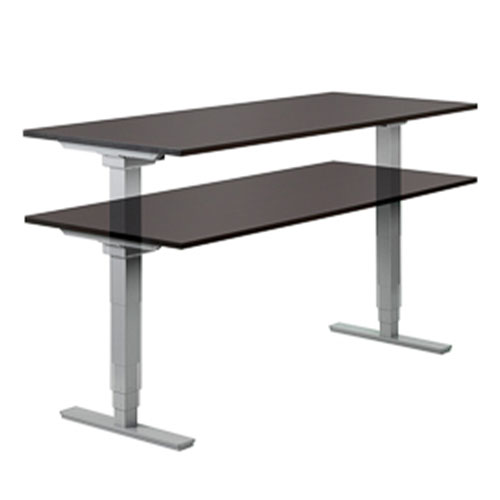 Black-Adjustable-Height-Table