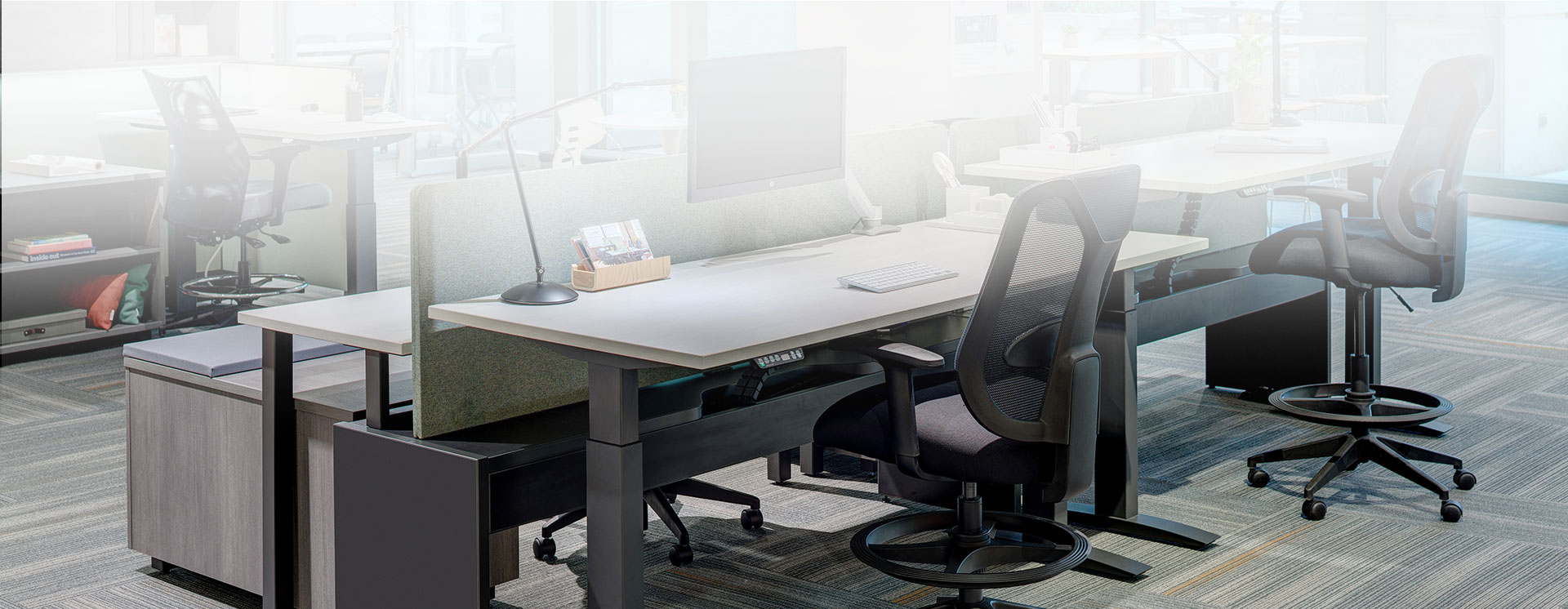 Sub Banner Height Adjustable Tables